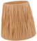 Artibetter Abat-jour en raphia - Abat-jour Pour Lampadaires et Lustres - D├ơcoratif Ride en Papier Et M├ętal