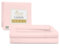 Pizuna Coton Luxueux Parure de Lit 140x200 cm Rose Clair, Tissu de Satin de Coton à 800 Fils au Pouce carré Comprend 1 Drap Housse, 1 Drap Plat, 2 Taie d'oreiller (Coton Draps 2 Personnes)