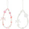 3PCS Cadena universal para teléfono móvil, Nudo de Mariposa Flor Papelería Decoración Charm - Teléfono Móvil Charms, Cordon Movil, Colgante Móvil