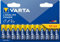 VARTA Piles AA, lot de 12, Longlife Power, Alcalines, 1,5V, emballage recyclé à 90%, adaptées aux jouets, souris sans fil, lampes de poche, Made in Germany