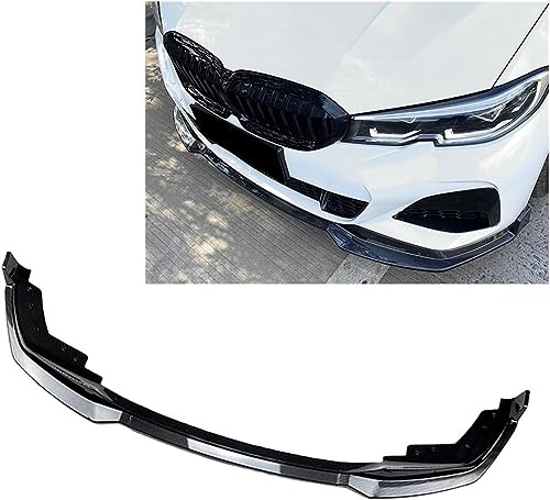 liuguoqiang Auto-Frontlippe für BMW Série 3 G20 M-Pack 330d 318i 330e 330i 320i M340i XDrive 2019-2022,Frontspoiler Stoßstange Splitter,Canard-Diffusor Lamellen Tuning Zubehör für Fahrzeuge