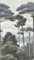 Livingwalls Hot Spots Fototapete Wald 1,59 m x 2,80 m - Braun, Creme, Grün - Tapete Natur - 790156