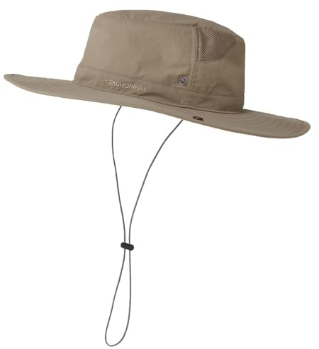 Craghoppers Ranger Hut NosiLife für Damen und Herren insektenabweisend, Größe:M/L (58cm-60cm), Farbe:Pebble