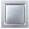 GEK208130 Ventilation fan 30x30cm Silent Kitchen Bathroom Ceiling Ultra-thin Ventilation Fan Integrated Ceiling Exhaust Fan Bathroom(Silver)