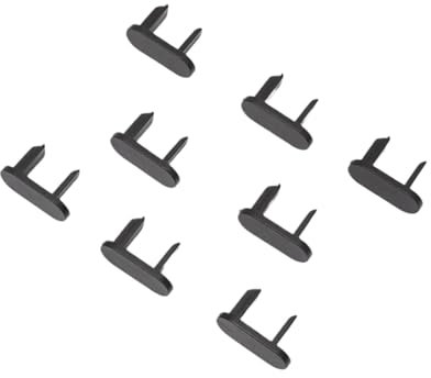 YYFHR 8 clips for bandeja trasera de paquetes, Compatible for Ford, Fiesta MK8, correas fijas for bandeja trasera de paquetes. Clip para el estante del maletero trasero