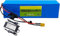 FXLUHAY Batería de Litio for Bicicleta eléctrica de 48 V, 48 Ah, 13S3P, con Cargador, Recargable(XT60)