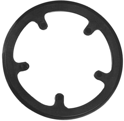 Amesor Protector de Plato | Cubierta para Cadena de Bicicleta | Cubre Marcos 40 Dientes 5 Agujeros Protector para Ciclismo de Montaña Descenso Infantil