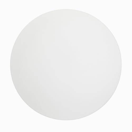 Recambio cristal plafón redondo (Blanco mate, 40 cm)