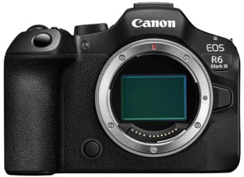 Canon EOS R6 Mark III Kamerasystem 32,5 MP Vollformat 40 FPS WiFi, Dual-Kartensteckplatz