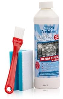 Perlglanz Intensiv-Reinigungs-Gel 500ml | Kraftvoll gegen hartnäckigen Schmutz | ideal für Küche & Bad | Kraftreiniger für hygienische Sauberkeit