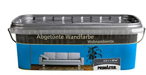 Primaster Wandfarbe Wohnambiente 2,5L Nachtblau Matt Innenfarbe Deckenfarbe