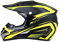 Woljay Motorrad Motocross Offroad Integralhelm Helm Kreuz E-Bike UTV Dreckiges Fahrrad Downhill DH Rennen - 3 Geschenk (Groß, Gelb)