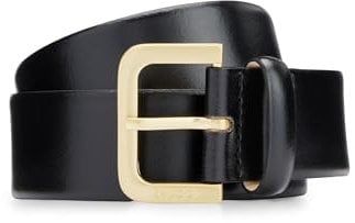 HUGO Damen Zana Belt 3.5 Cm G rtel, Black002, 75 EU