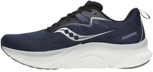 Saucony Men's Tempus 2 Sneaker, Navy/Black, 15