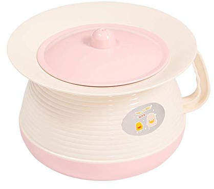 Urinal, tragbare Toilette, Krankenhaus, häusliche Pflege, ältere Menschen, Kinder, Unisex, Deodorant-PP-Material mit Deckel, rutschfeste Matte