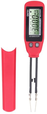 Tester SMD, Tester SMD Digitale, Multimetro Portatile Pinzetta Misuratore di capacità di Resistenza Misuratori con Puntali di Ricambio per, Misuratori di capacità