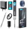 Awgem Portable Soldering Iron Kit, 100W with C245I Tip, 2S Fast Heating (390°F-840℉), Pre-Set 3 Groups Temperature, Smart Soldering Pen Tool for Precision Repair