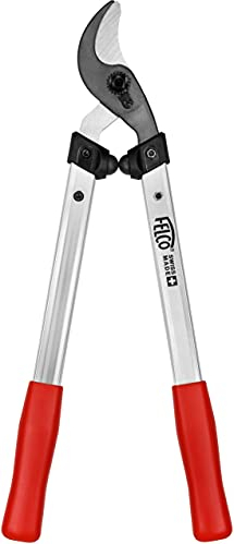 FELCO 211-50 Cesoie (taglio ø 35 mm, lunghezza 500 mm, forbici da potatura con testa di taglio a strappo, manici in alluminio, per rami grandi)