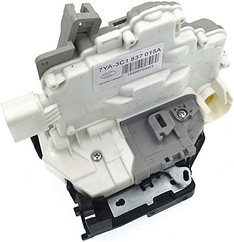 HZTWFC Nouvelle serrure de porte côté conducteur avant gauche OEM # 3C1837015A 8J1837015A 3C1837015B pour VW Passat - Seat - Skoda