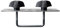 CAM Tetrax Tetrax 8288 Fixation Standard Box de Toit, Acier