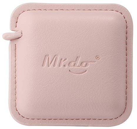 Mr.do Mètre Ruban de Couture 200cm / 79 Pouces Automatique Rétractable pour Corps Couture Tissu Tailleur Cuir PU Rose
