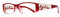 EYEBOGO Kaylee Modische Lesebrille für Damen, Damen Lesebrille, Elegante und Bequeme Brille für Frauen (Rot, 2.50)