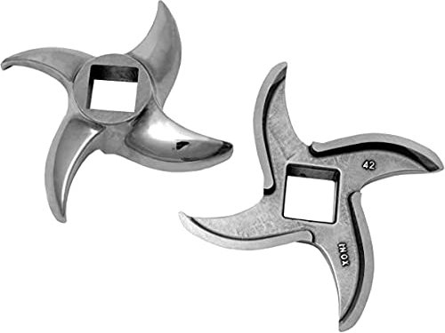 Wolfcut INOX Sichelmesser kompatibel mit Fleischwolf Kolbe SW 52