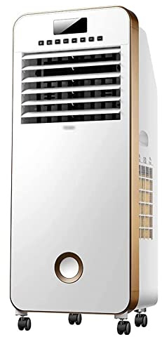 MNSSRN 4 in 1 Mobile Air Conditioning Unit, 10L Silent Evaporative Air Cooler Tower Fan/Air Purifier/Three Speed Air Conditioner, Home, Office Timer Function
