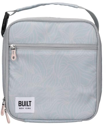 BUILT BLTSMLNCHMND Small Lunch Bag, Mindful, 3.6 L, Tagged, Plastic, Blue