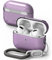 Ringke Layered Case Kompatibel mit AirPods Pro 2 Hülle Kratzfest Hartschalen Schutzhülle mit Karabine für AirPods Pro 2. Generation - Clear Purple