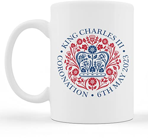 King Charles III Krönungs-Geschenktasse – Andenken – Geschenk für Königliche – Krönung 6. Mai 2023