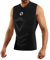 Sesto Senso Hombre Camiseta Sport Cuello Pico Camiseta Térmica Sin Mangas L/XL Negro Black