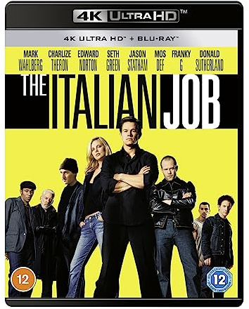 The Italian Job (2003) 4K UHD [Blu-ray] [Region A & B & C]