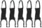 MiOYOOW 5PCS Water Bottle Buckle, Sports Bottle Drink Buckle Hook with Carabiner Clip for Hiking Camping Fishing