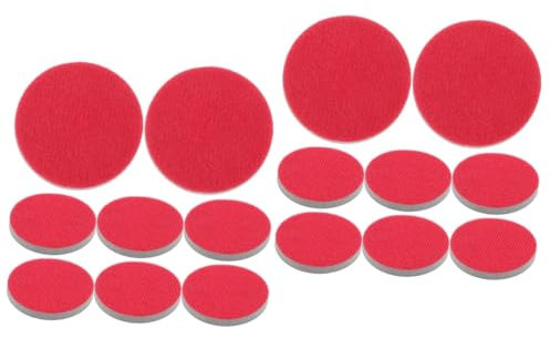 UKCOCO 16pcs Lawn Bowls Accessories Bowls Polish Grip Multi-use Polishing Pads for Bowling Balls