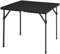 Amazon Basics Klapptisch, quadratisch, mit Tragegriff, für drinnen und draußen, tragbar, leicht, Reisetisch, Picknick, Camping, Schwarz, 86,1 x 86,1 x 73,9 cm