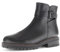 Gabor Damen Ankle Boots, Frauen Stiefeletten,Komfortable Mehrweite (H),Lammfell,halbstiefel,Kurzstiefel,schwarz(S.s/w/CDF),38 EU / 5 UK