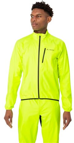 VAUDE Men's Drop Jacket III |Leichte Regenjacke - Ultraleicht & Wasserabweisend | Ceplex active Technologie | Klein verpackbar | Umweltfreundlich | Eco Finish Green Shape-Label