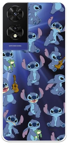 Custodia per TCL 505 ufficiale di Lilo & Stitch Patron trasparente per proteggere il tuo cellulare. Custodia TCL in silicone flessibile con licenza ufficiale Disney