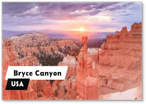 Thor's Hammer, Bryce Canyon, Fridge Magnet