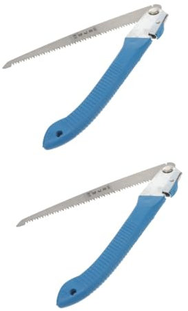 Sosoport 2st Gartensäge Äste Sah Klappbare Astsäge Mini-hand Zweige Sah Hand Für Die Holzbearbeitung Hand Für Bäume Baum Trimmen Handsäge Für Die Holzbearbeitung Beschneidung Trimmhand Blue