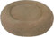 Rundes Hundebett für große und kleine Hunde - Ergonomisches Hundekissen Donut - Hundecouch mit hohem Rand Farbe Braun Größe 120 cm x 120 cm x 28 cm