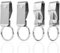 Gosknor 4 Stück Schlüsselclip Gürtel, Metall Gürtel Schlüsselhalter Gürtel Schlüsselbund Clip Schlüsselhalter Clip Gürtelschlaufen Schlüsselhalter für Autoschlüssel Home Office Zubehör