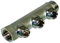 ODM COLLETTORE MF COMPONIBILE 3/4 FILETTATURA Raccordo 1/2 CROMATO (4 Vie)