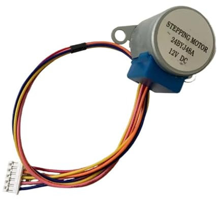 GFRWKCEX Motor oscilante síncrono de 12 V GAL12A-BD, Compatible con LG y Galanz. Aire Acondicionado Colgante GAL12A-BD con Deflector de Hojas oscilante y Barrido de Viento.(2pcs)