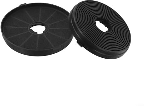 HOHOVYVY 2 Stück Aktivkohlefilter Für Dunstabzugshaube 135x135x18mm Geruchsfilter Küche