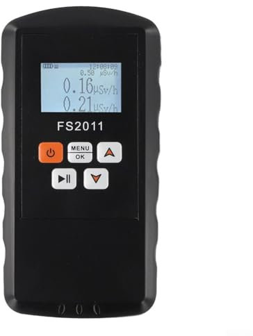 HpLive Strahlungsmessgerät FS2011 Geigerzähler Nuklear Detektor für Beta Gamma Röntgenstrahlen mit Wiederaufladbarer Batterie und Alarmfunktion