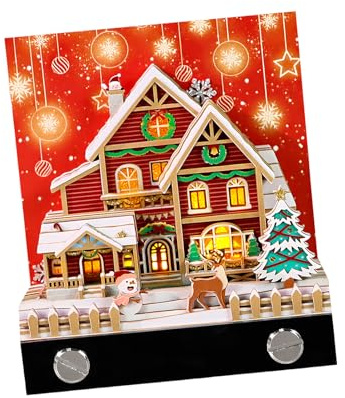 26-Wochen-Schreibtischkalender mit LED-Beleuchtung für Home Office und Geschenk, reißbarer Kalender für Profis
