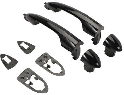 SHOOYIO Rear Exterior Door Handle 156145296 156145295 for 147 Outside Door Handle Automotive Accessories Easy Install Replacement