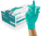Unigloves Green Pearl gants d'examen en nitrile - gants jetables polyvalents, sans poudre et sans latex - boîte de 100 gants, vert, taille L (GP0044)